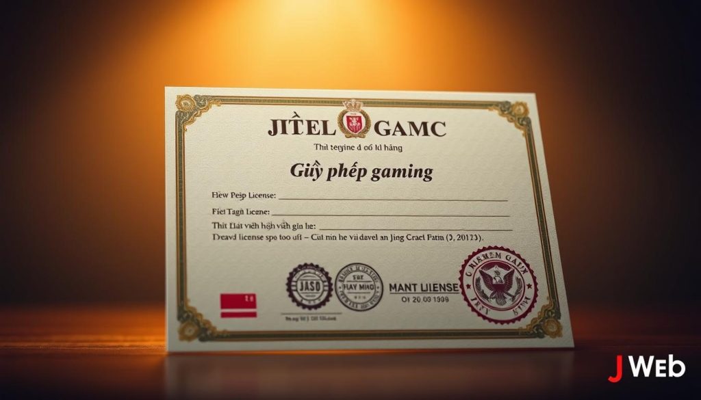 giấy phép gaming