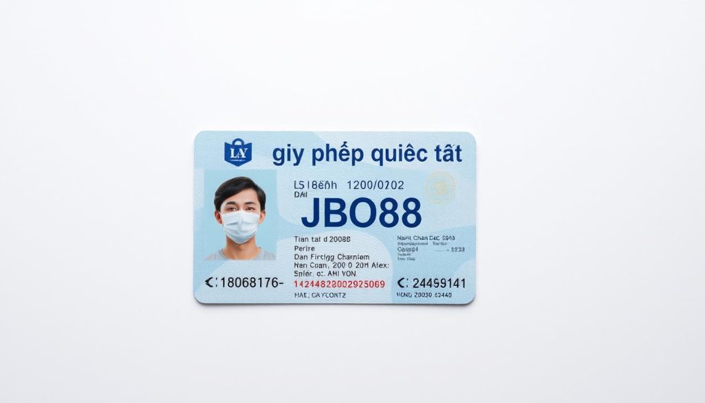 giấy phép quốc tế JBO88
