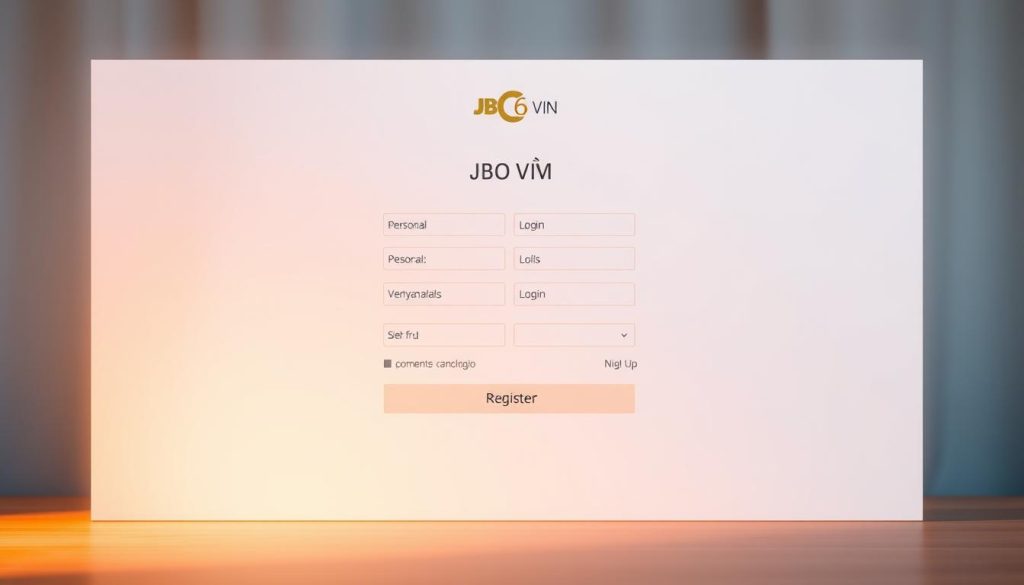 hướng dẫn đăng ký thành viên JBO6